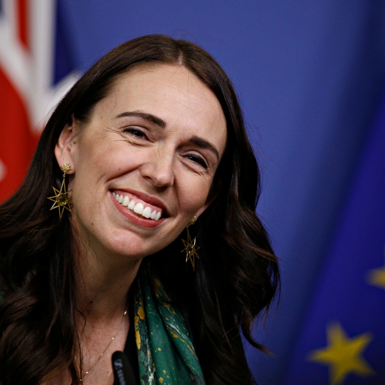 Jacinda Ahern smiling